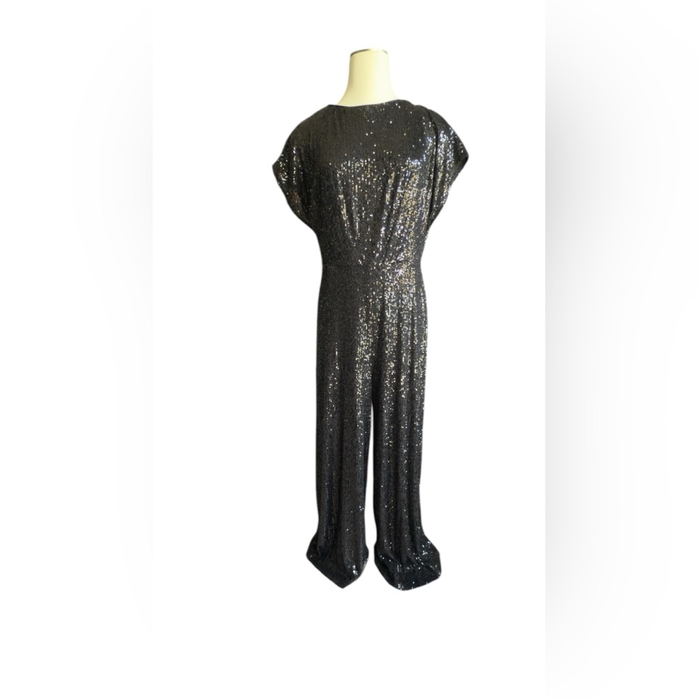 Maggy London, Jumpsuit, for women size 10, Color black